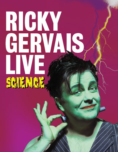 the ricky gervais show dvd cover. Watching Ricky Gervais Science